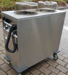 Tellerwärmer 2 Röhren für ca 120 Teller